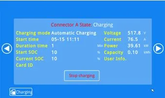 Hiconics EV Charging Station, EV Charger Charging Pile for Commercial Use