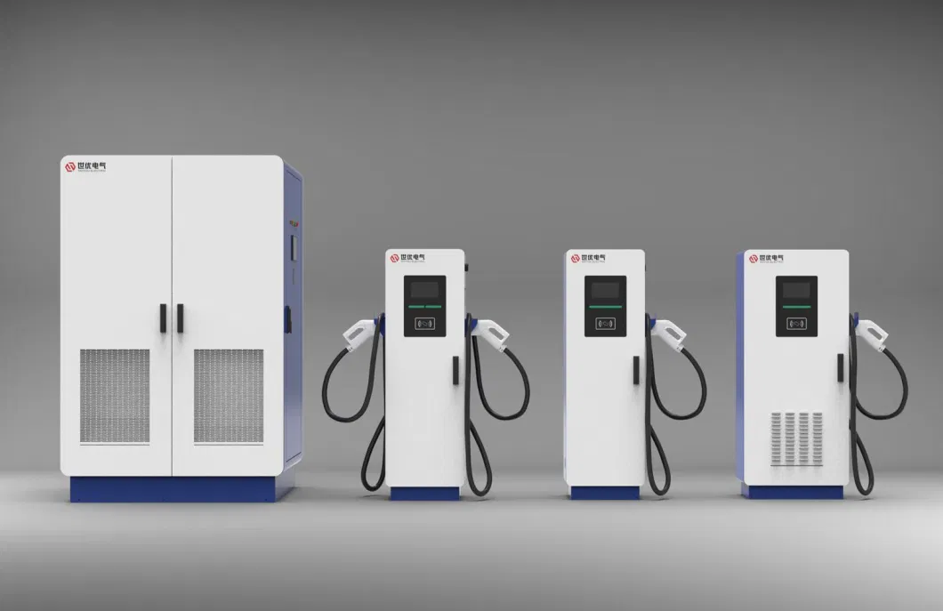 640kw Commercial Smart Split Type Multi-Guns Fast Quick DC Electric Car EV Charger Station Public Charging Pile