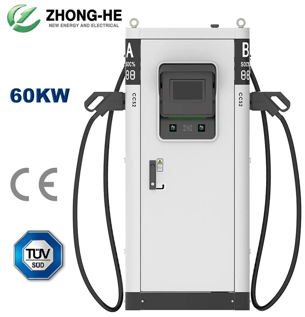 Zhonghe DC Fast EV Charging Pile 30kw40kw60kw80lw120kw EV Charger