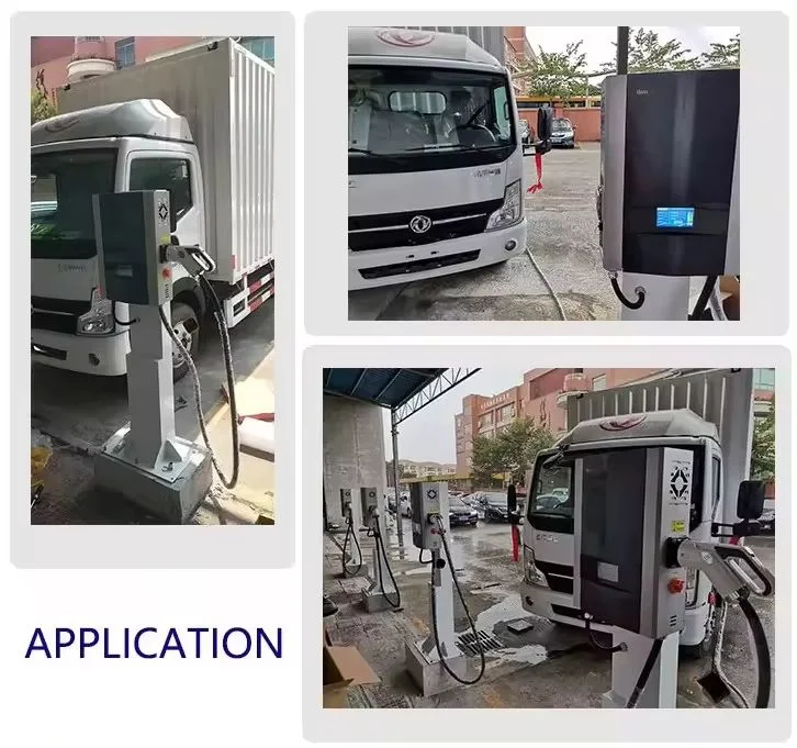 Fast EV Charger Charging Station 120kw Floor Mounted DC Electric Vehicle Car EV Charger Pile