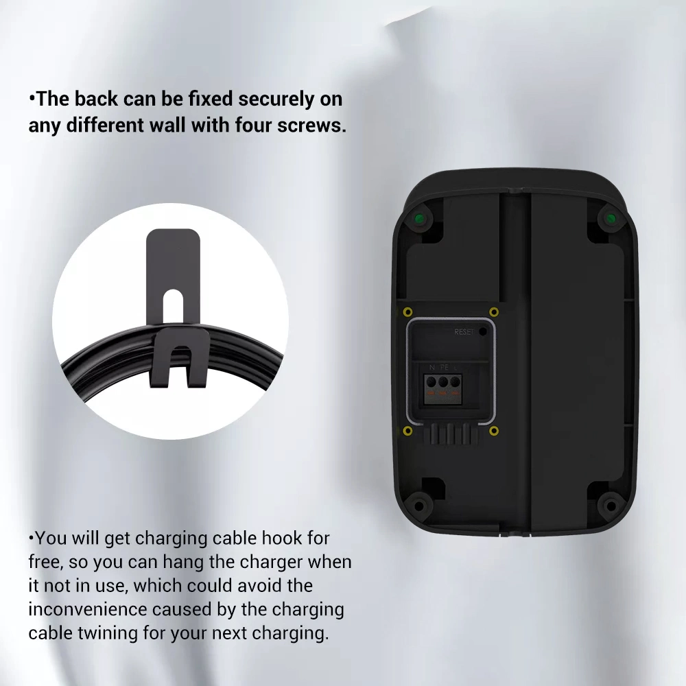 European Standard Level 2 IP54 Ik08 Enclosure 7kw EV Charging Point