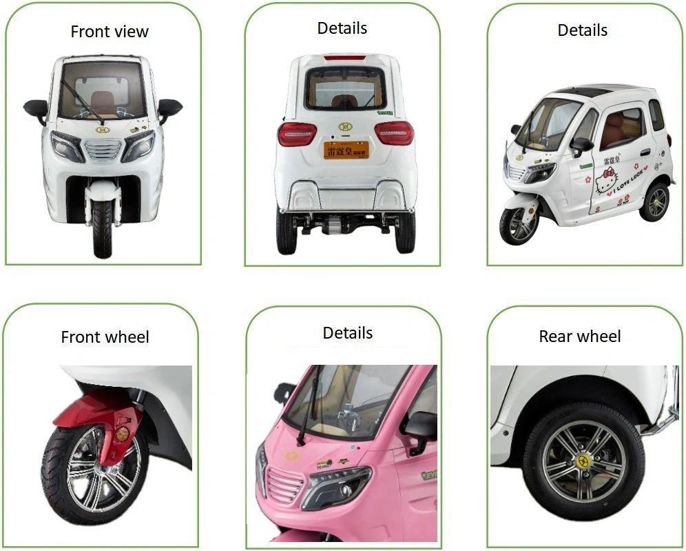 New Arrival Electric Car 1200W Safe and Cheap E-Car for Elderly