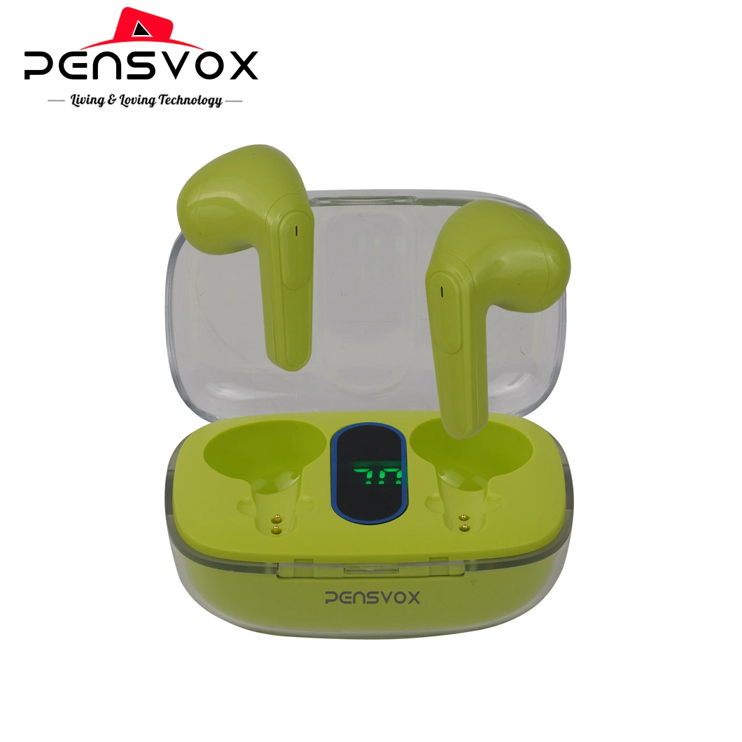 New Arrival Free Samples PRO High-Quality Cheap Battery Display Breathing Light Wireless Headphone Earbuds Tws Earplugs Earphone for OEM Wireless Charging Comp