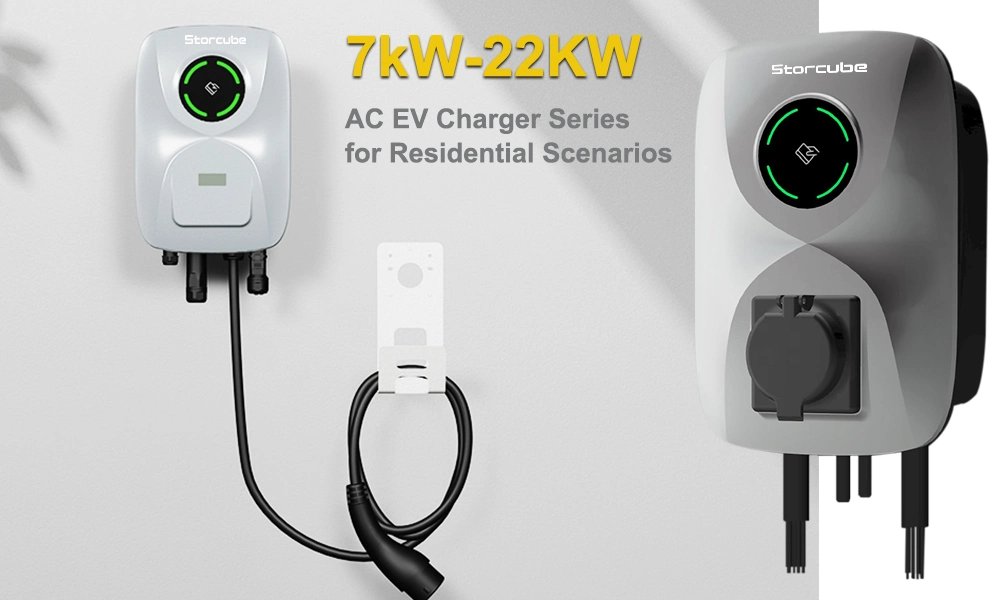 7kw/11kw/22kw Home EV Charging Station AC Charging Electric Vehicle Charging Point Ec Charger / Pile