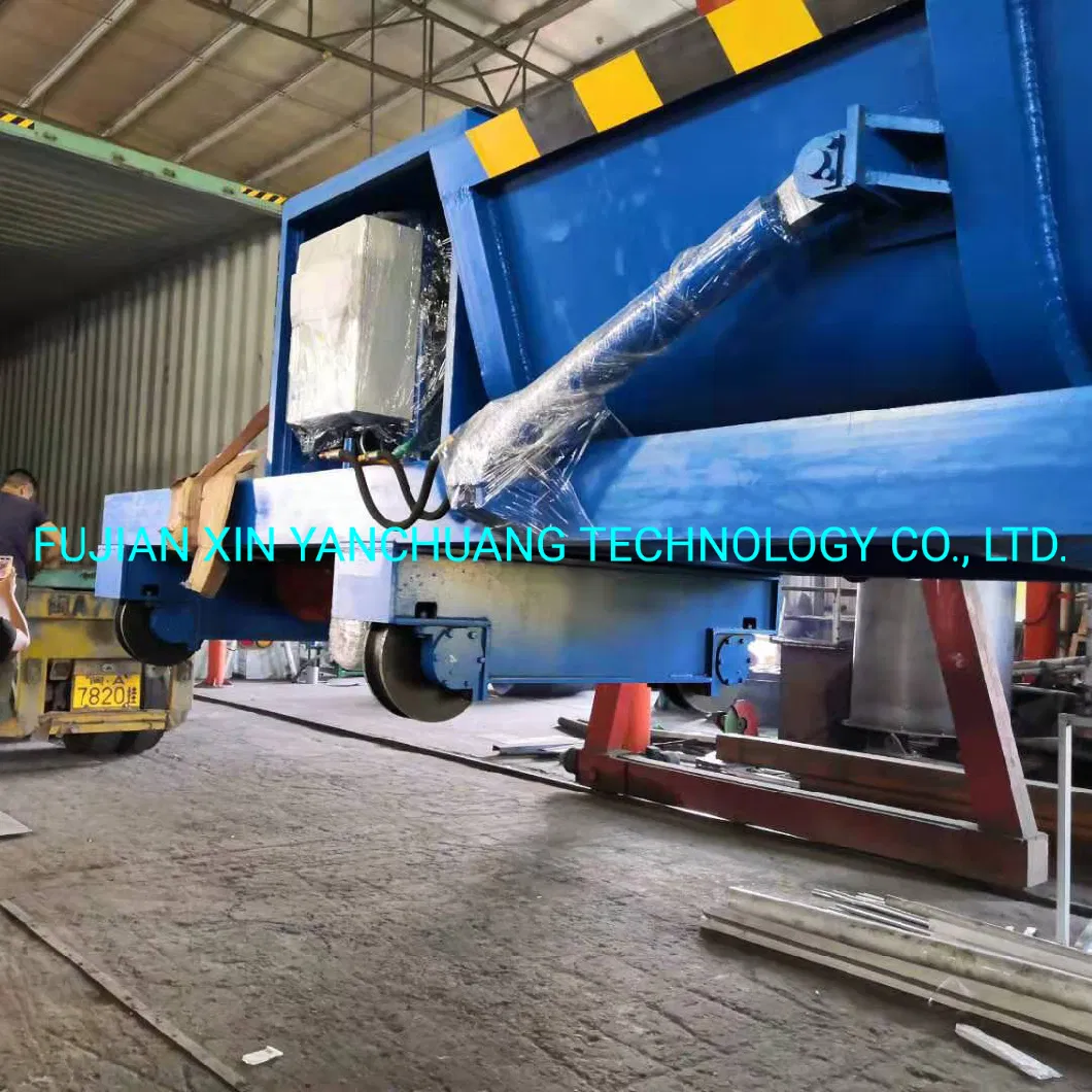 Induction Furnace Hydraulic Feeding Car Loading Capacity 3-8 Tons Scrap Steelmaking Scrap