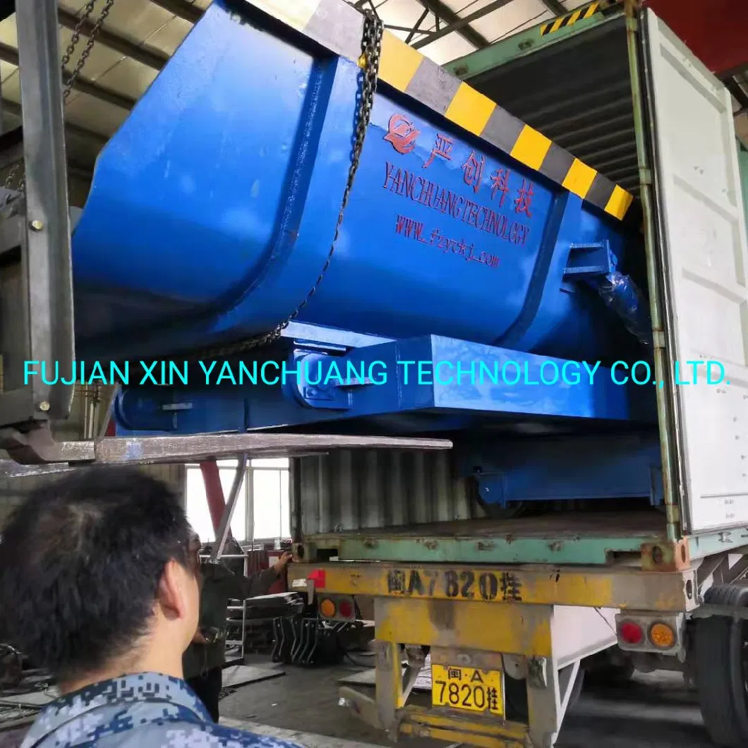 Induction Furnace Scrap Hydraulic Feeding Car for 25 Tons