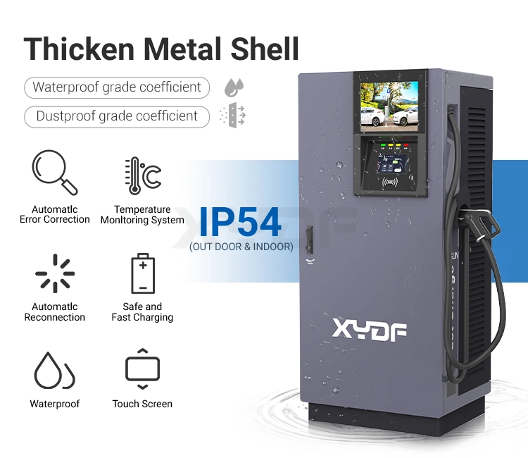 Xydf DC Fast Steady Performance 120kw 160kw 180kw Gbt, CCS1, CCS2, Chademo Electric Vehicle Charging Station