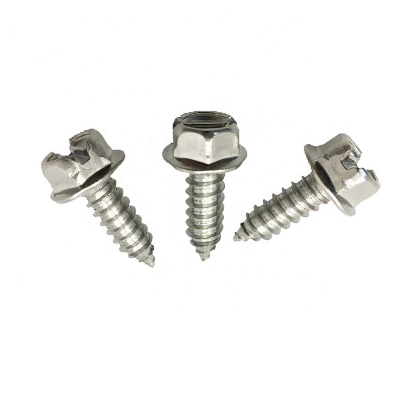 Factory Slotted Hex Washer Hexagon Head Self Tapping Screw Wholesale