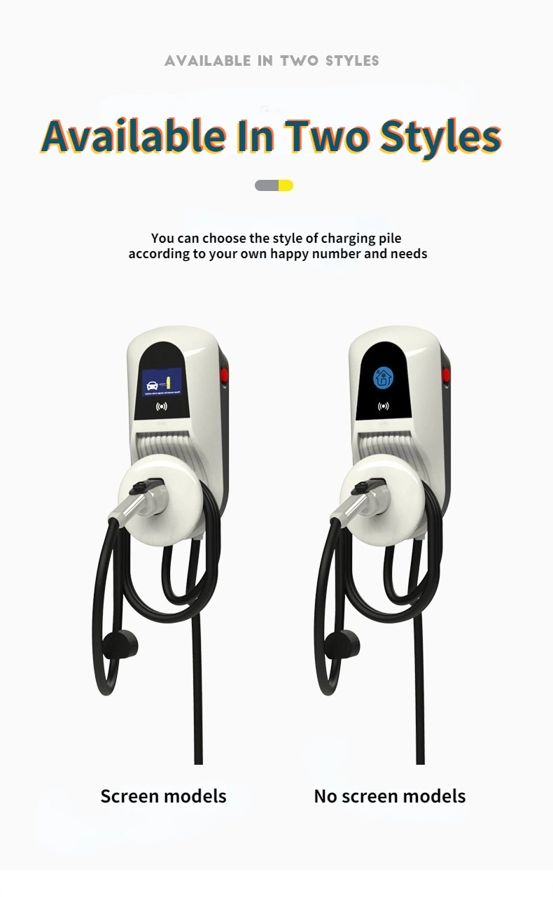 Vehicle Battery Charging Business or Home Electronic EV Charger