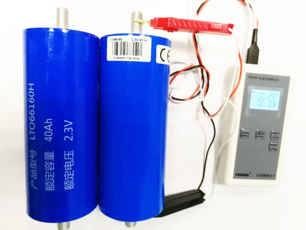 Long Life Safety Fast Charge Yinlong Lto Battery 2.3V 45ah Lithium Titanate Battery for EV Solar Power Energy Storage