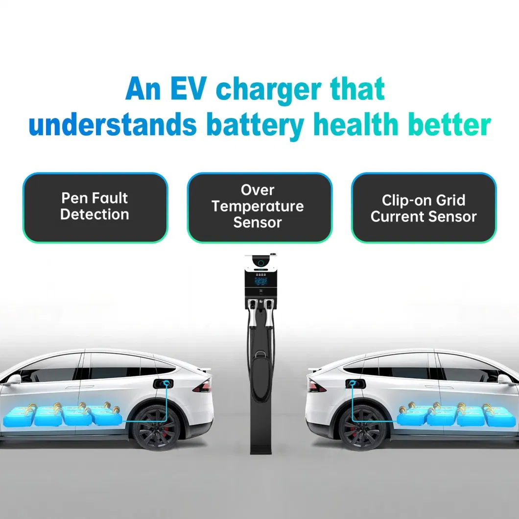 Home Using 16A 20kw AC Movable Portable EV Charging Station