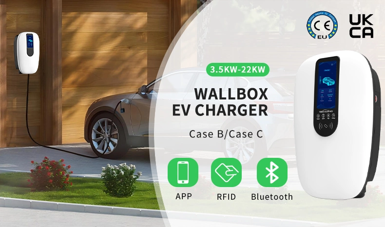 Manufacturer IP65 380V 11kw EV Charger Point CE IEC 62196 Type 2 Electric Car Charging Station for Home Users