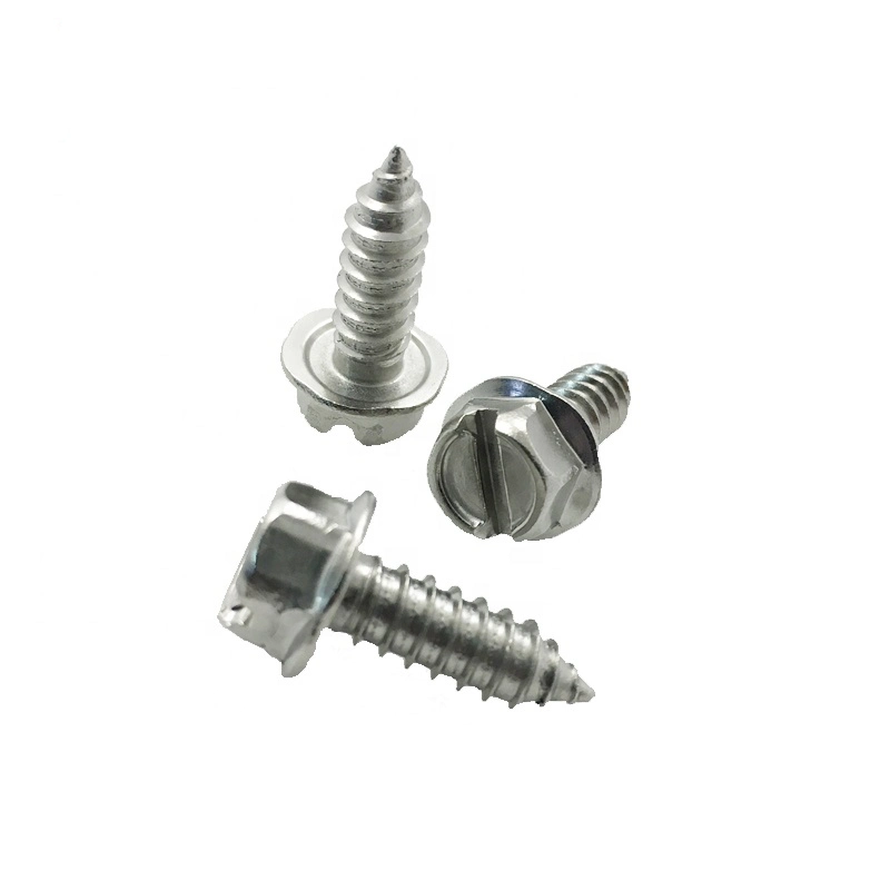 Stainless Steel Flange Hex Screws M6 Flange Hex Self-Tapping Screw/Drywall Screw