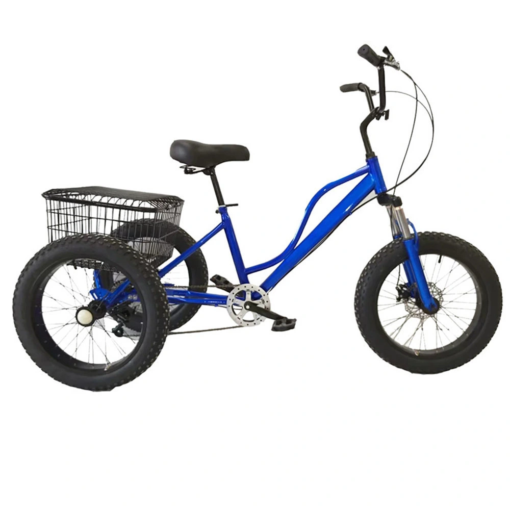 with Baskets with Charging 3 Wheels Tricycle