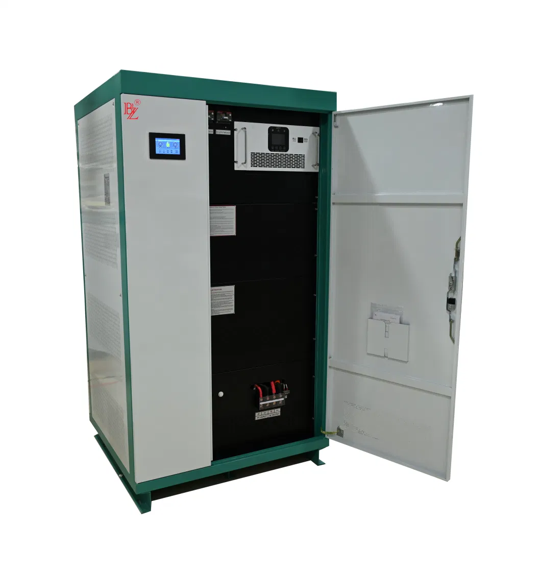 IP54 Battery-Integrated DC-DC &amp; AC-DC EV Charger 42kwh / 57.6kwh Energy Storage System for Commercial Use Solar+ AC Hybrid LiFePO4 Storage System