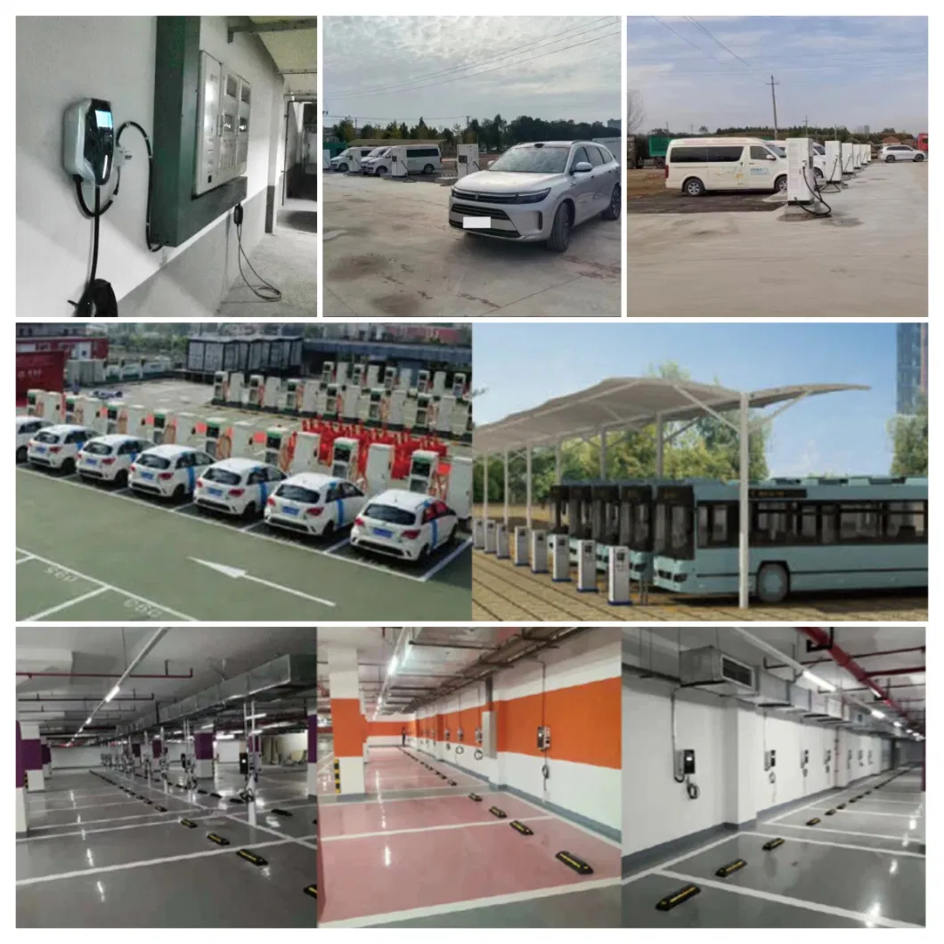 Type 2 Single Phase Three Phase Home Electric Vehicle Charging Station 3.5kw 7kw 11kw 22kw Portable EV Car Charger