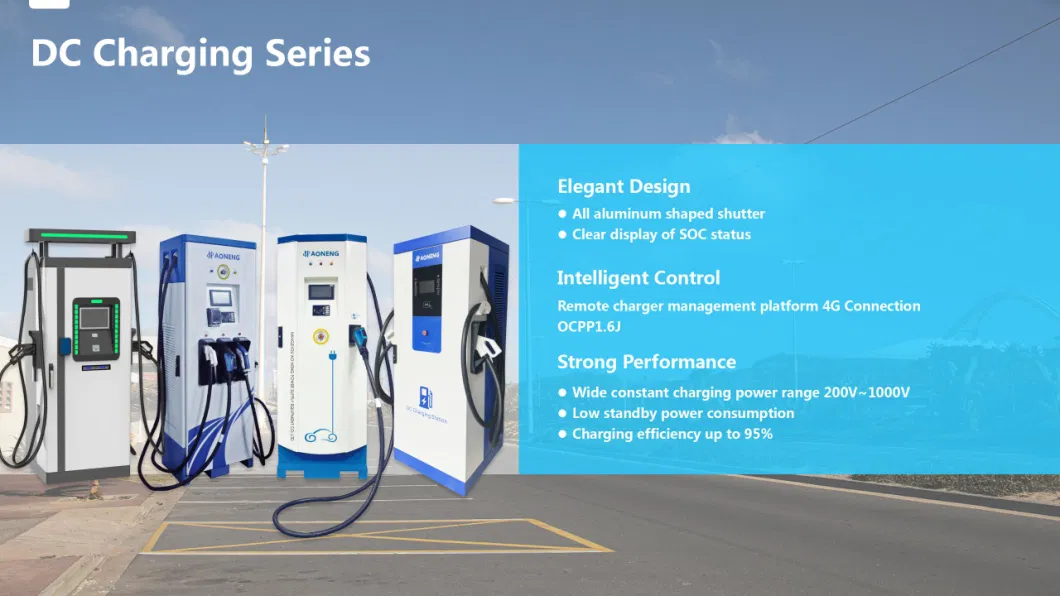 90kw Dual Connector CCS2 DC EV Charging Station for Public Commercial Use Charging Pile