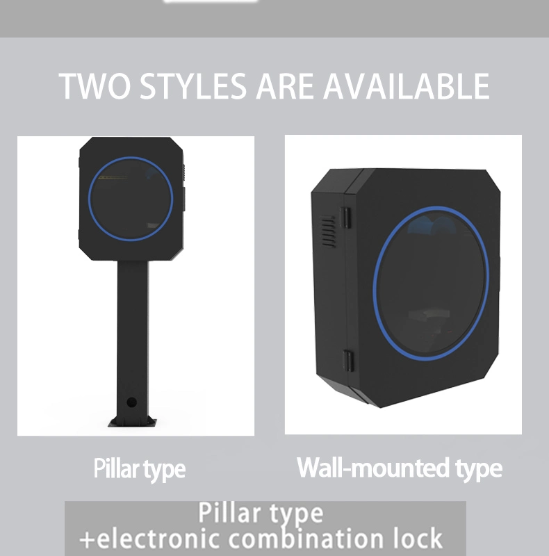 Wallbox EV Charger Anti-Theft Wall-Mounted Charging Station Electric Box Fast EV Chargers Wall Box