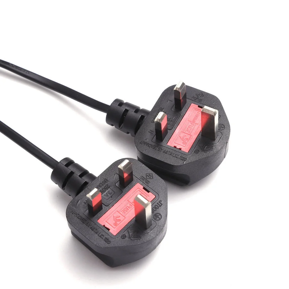 CE Certified Electrical Laptop Power Cable Specification UK Power Cord