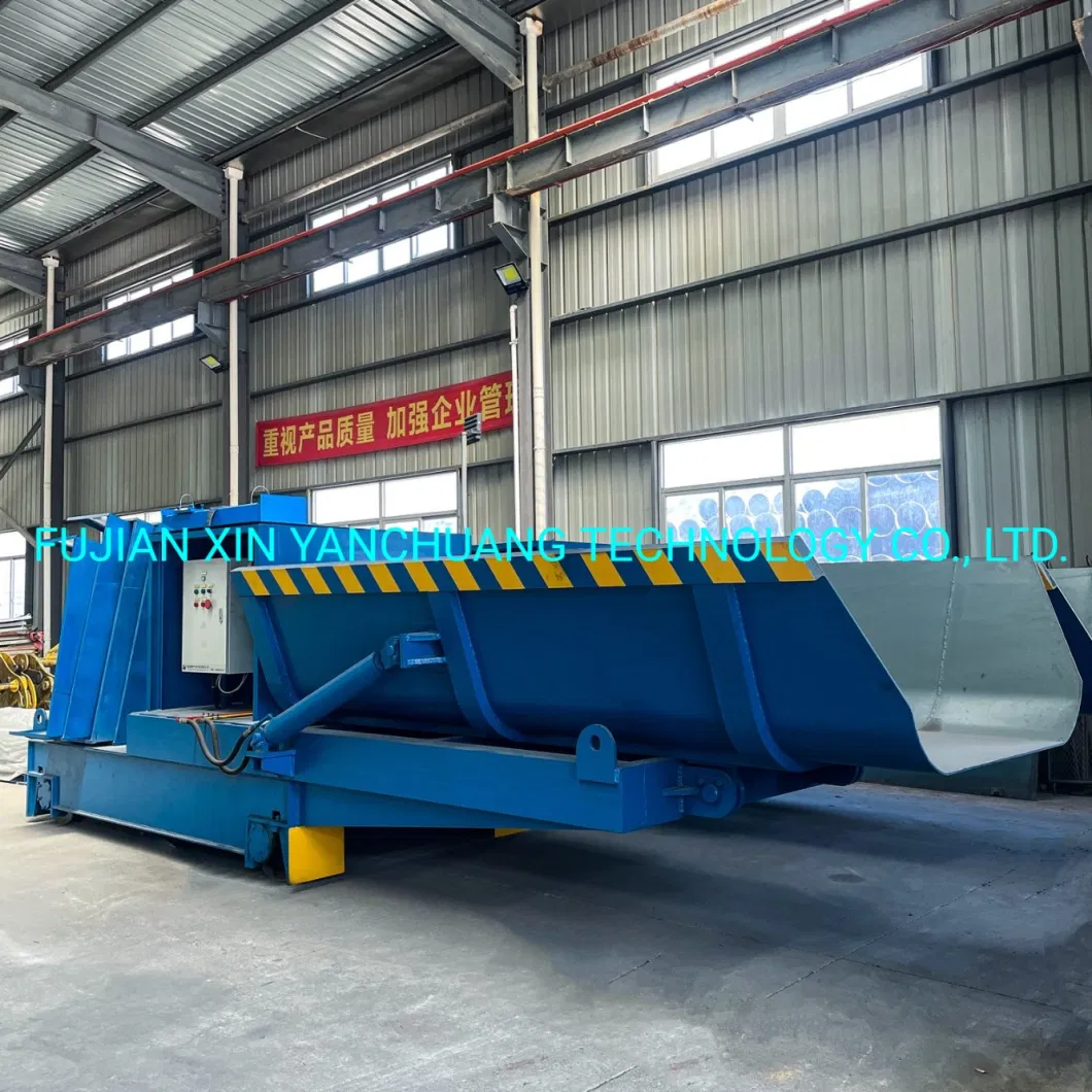 7 Cbm Capacity Induction Furnace Hydraulic Feeding Car