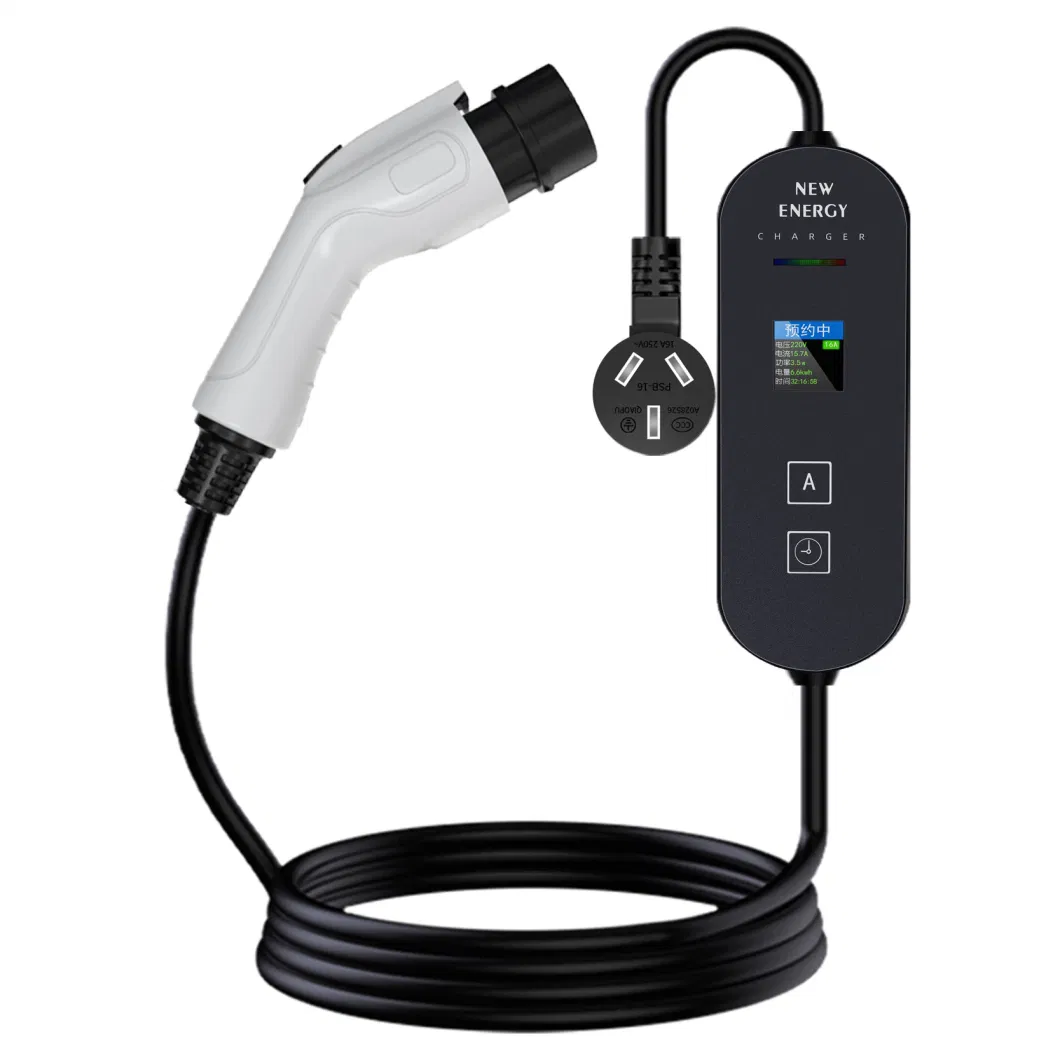 Easy to Install Electric Charging Stations Ningdian 16A EV Charger Suitable for Any Location