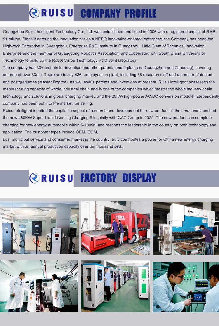 EV DC Rapid Charging Station120kw Fast Charger Electric Vehicle Commercial Level 3 Chargers DC Fast Charging Station