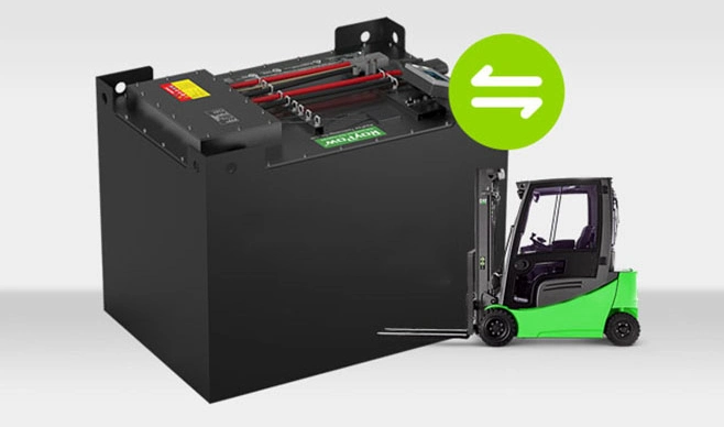 EV Charger Stable Discharge Lithium LiFePO4 Battery for Electric Forklifts/Agricultural Carts