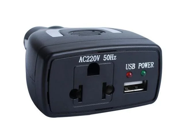 DC to AC Laptop Adapter 75W Car Power Mini Inverter