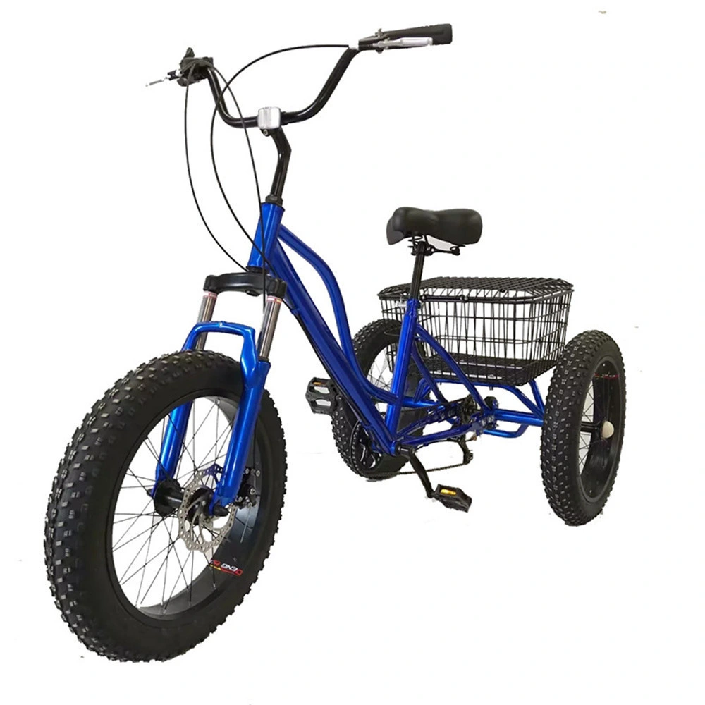 with Baskets with Charging 3 Wheels Tricycle