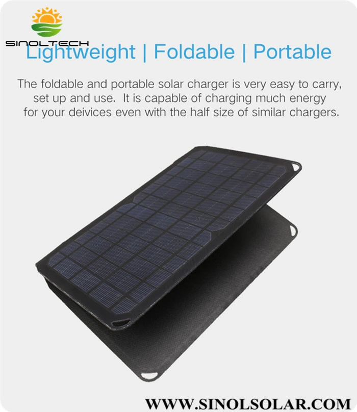 13W 5V Stable USB Solar Charger for Cell Phone (FSC-F0-130)