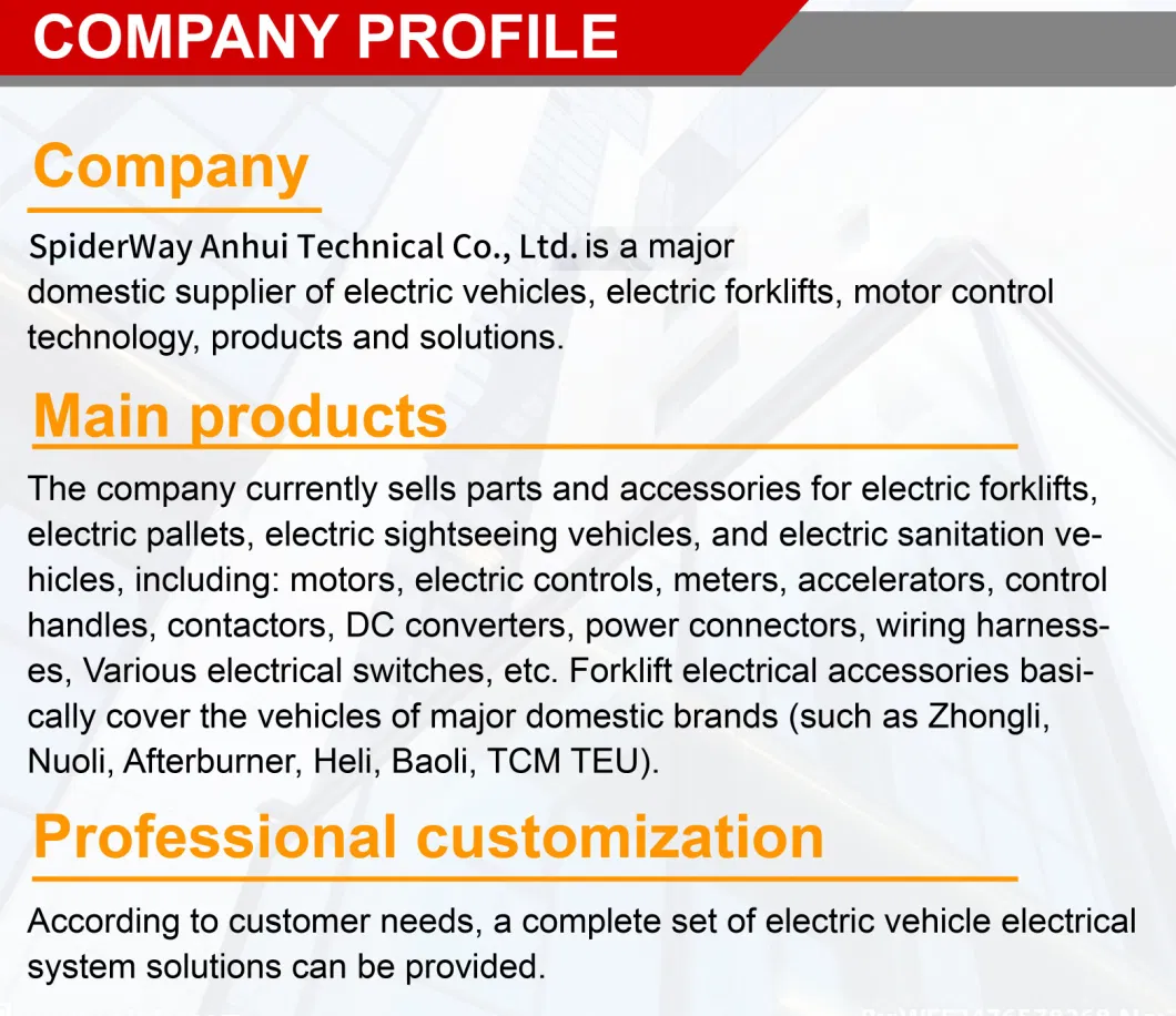 EV Charger Stable Discharge Lithium LiFePO4 Battery for Electric Forklifts/Agricultural Carts