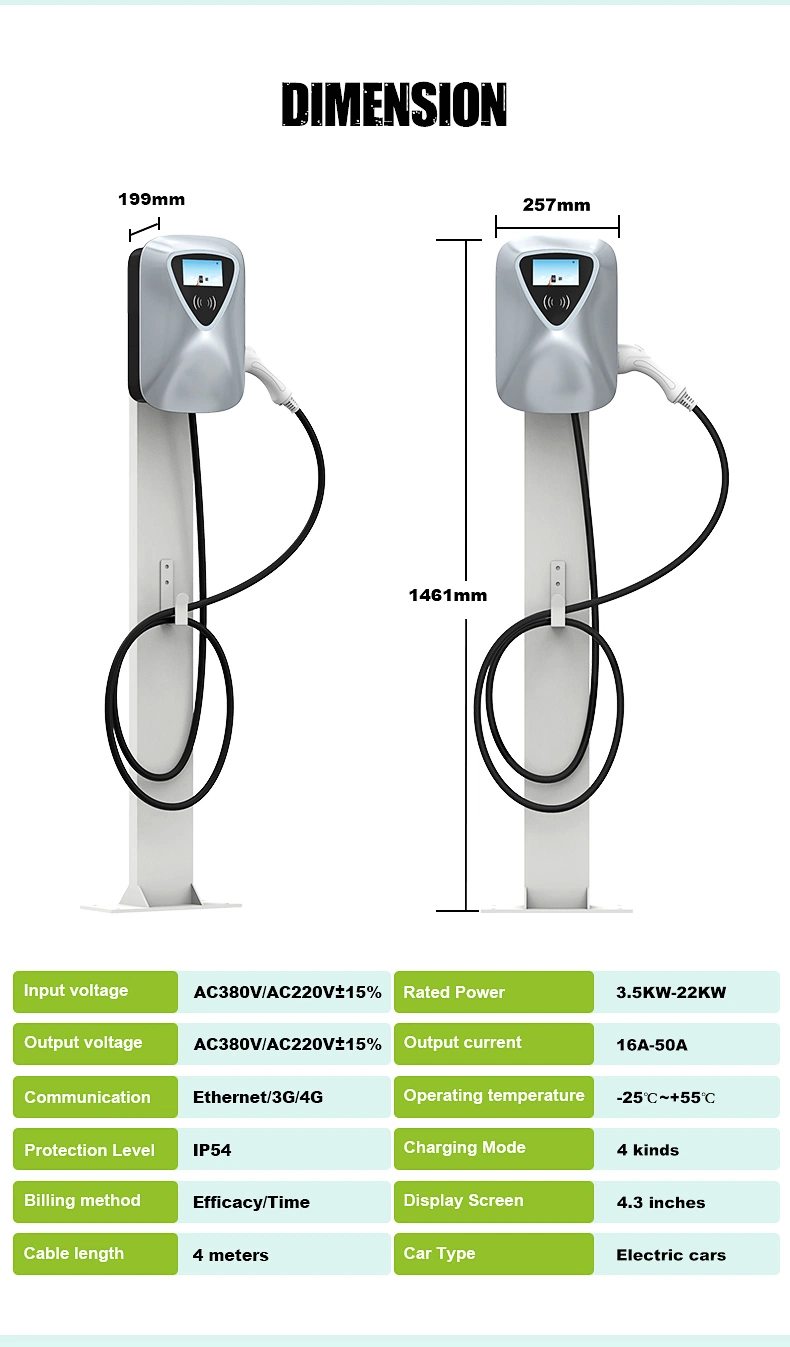 Hot Sale AC 3.5 Kw, 7kw Good Price EV Charging Point