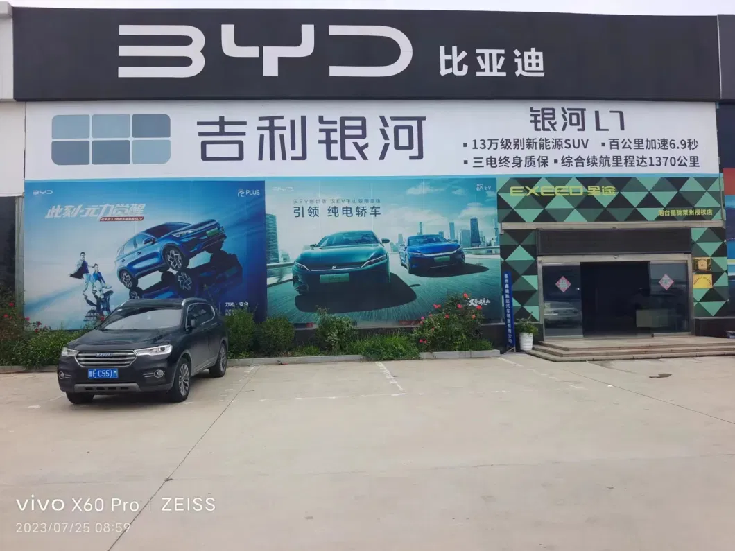 New Energy Byd Han EV 2023 Champion Version 610km Four-Drive Flagship Fast Charge 0.5 Hours Medium and Largefour Doors and Five Seatshousehold Electric Vehi