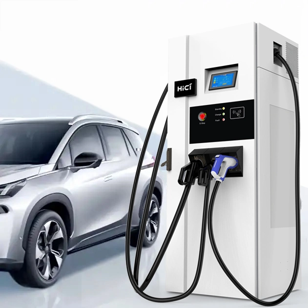 DC CCS2 Chademo, Gbt +AC Type 2 Fast Charging Station EV Car Charger Station