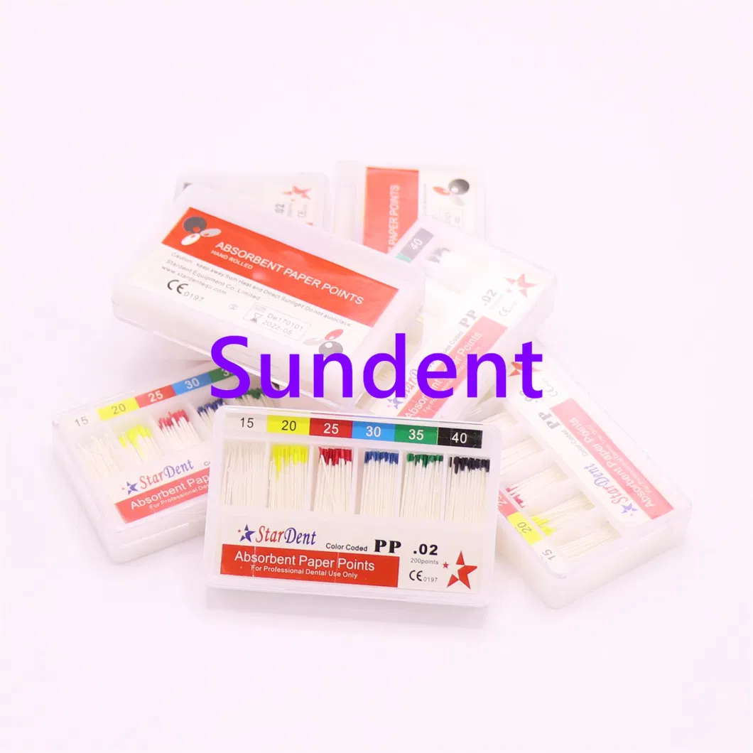 Dental Disposable Consumables Material Endo Endodontic Absorbent Paper Points