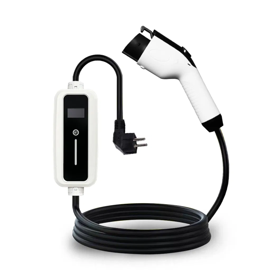 5m TPU Cable New Home Electric Vehicle Portable Type 1 EV Charger with CE