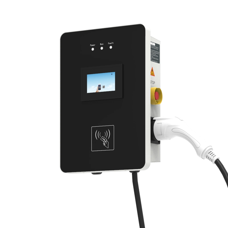 Wholesale Cheapest 16A 32A Wall Mounted EV Charger 3.5kw 7kw Gbt Type 2 Level 2 EV Car for Outdoor Charging