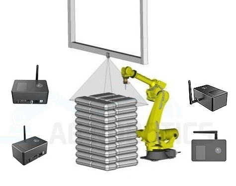 3D Vision F-30 Combined with Robotic Arms, Automated Logistics Sorting Equipment, Agv Trolleys, and Unmanned Forklifts Robot