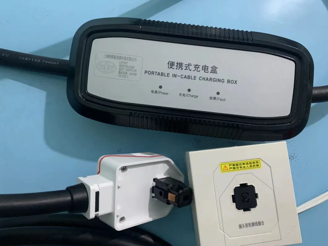 Easy to Install Electric Charging Stations Shanghai Ruimei 32A Home EV Charger with Fashion Design