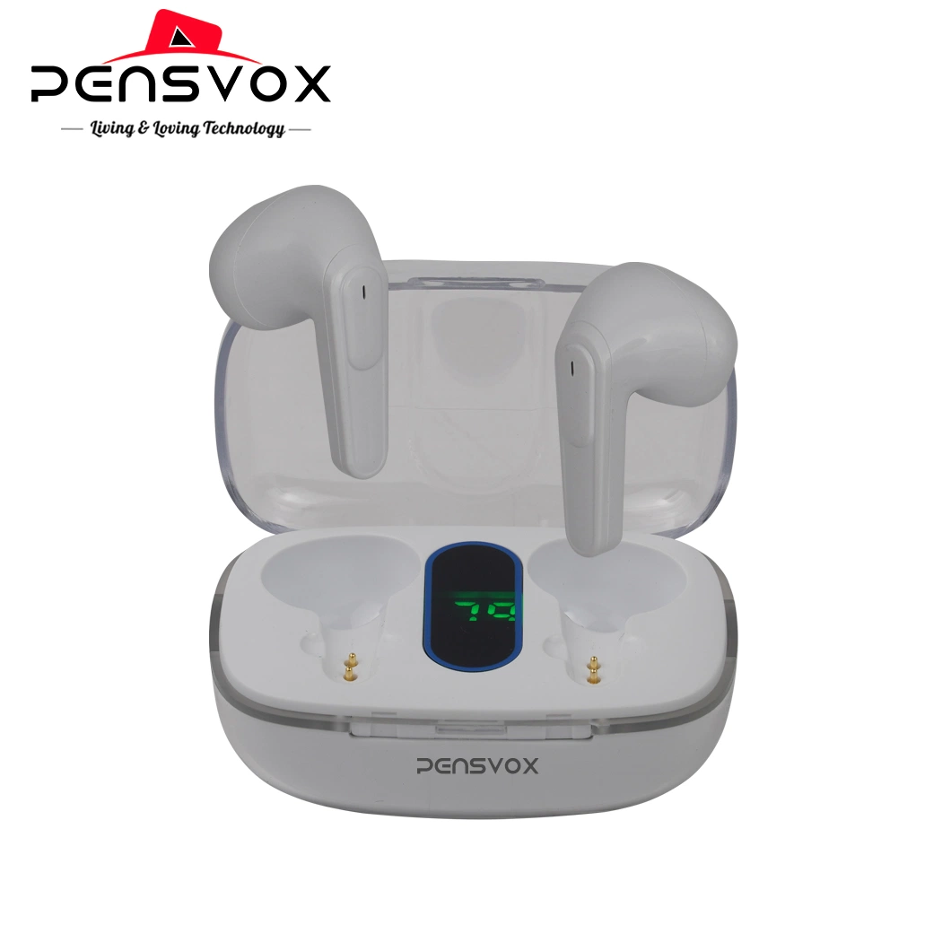 New Arrival Free Samples PRO High-Quality Cheap Battery Display Breathing Light Wireless Headphone Earbuds Tws Earplugs Earphone for OEM Wireless Charging Comp