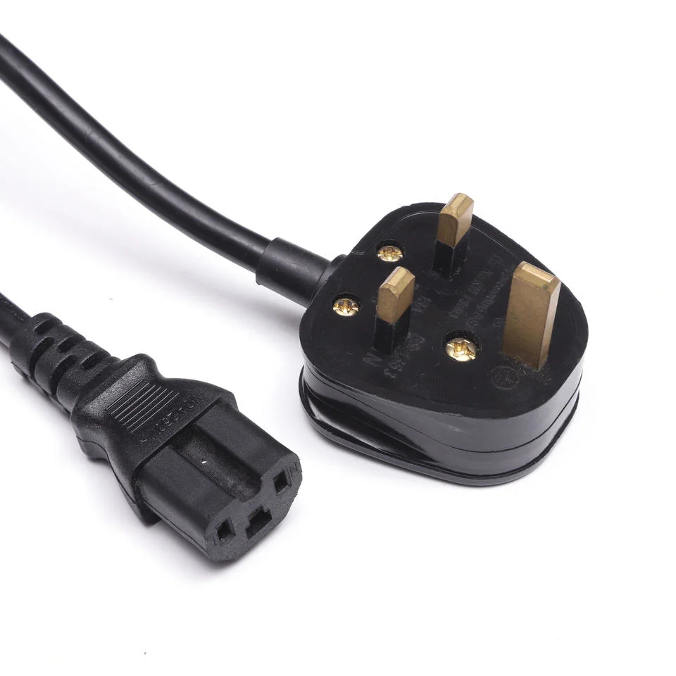 CE Certified Electrical Laptop Power Cable Specification UK Power Cord