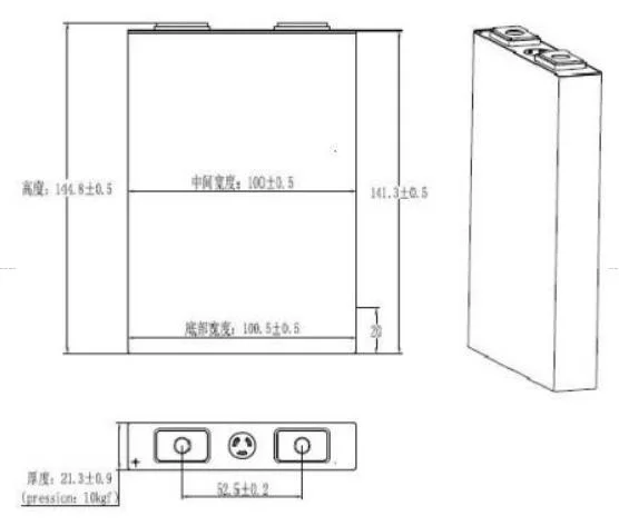 3.2V 27ah Gotion LiFePO4 Battery Cell Lithium Iron Phosphate Deep Cycles for DIY 4s 8s 12s 12V 24V 36V 48V Solar Energy