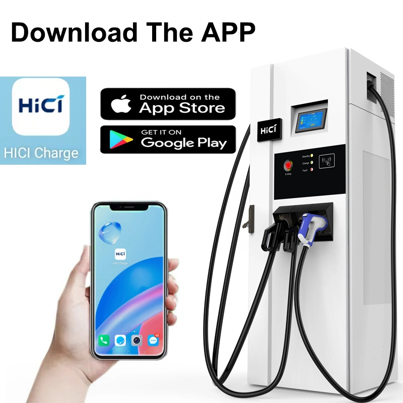 DC CCS2 Chademo, Gbt +AC Type 2 Fast Charging Station EV Car Charger Station