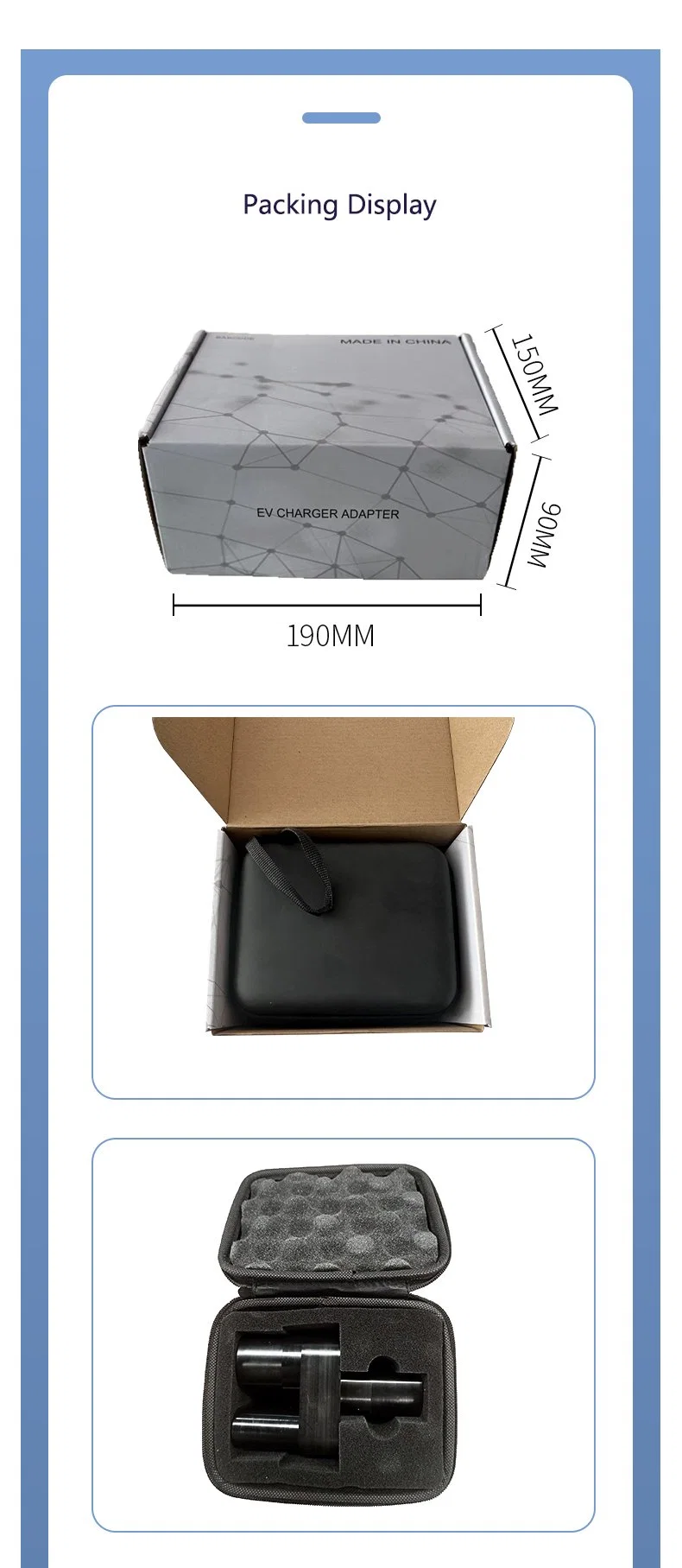 Hot Sales CCS2 to GB/T Car Charging DC Adapter Connector