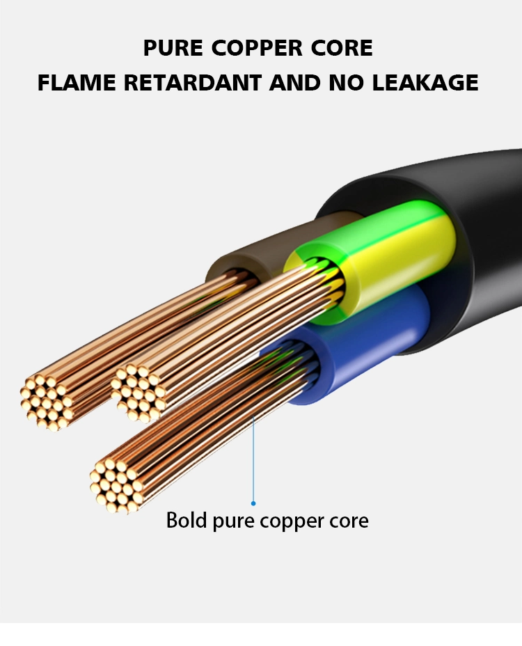 CE Certified Electrical Laptop Power Cable Specification UK Power Cord