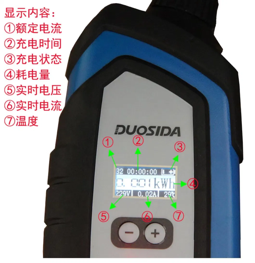 Easy to Install Electric Charger Stations Duosida 32A Home Charger Suitable for Any Location