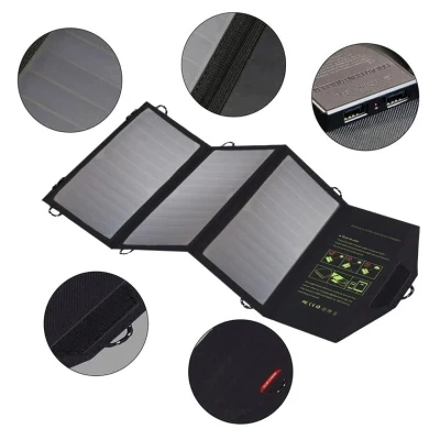 20000W Portable Panel Mobile 40W Inverter Solar Cell Phone Charger