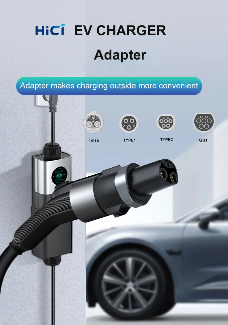 IEC 62196-2: 2016, Type 2 Plug; Saej1772 1 CCS1 to Gbt Adapter Electric Car Charger Station Connector