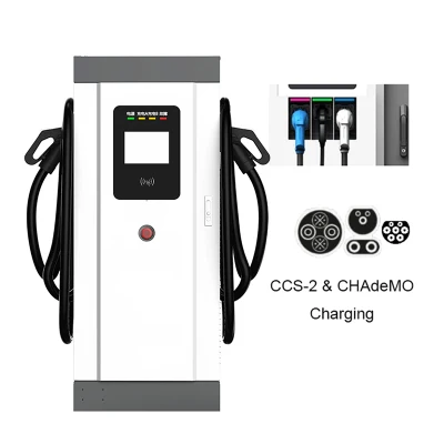 Stazione di carica elettrica domestica CCS1 CCS2 ricarica del veicolo elettrico Punto 20kw 40kw 60kw 80kw