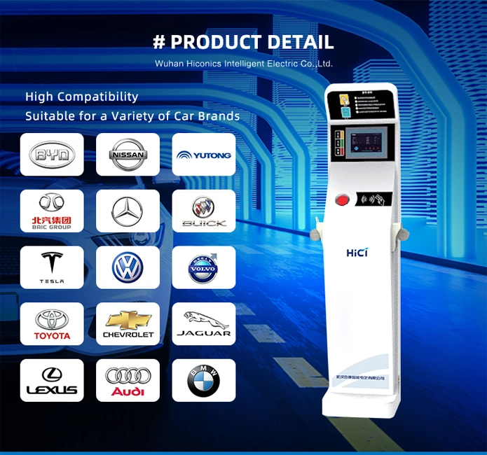 Home CCS, Chademo, GB/T EV AC Charging Station Parking Electric Car Recharge Station